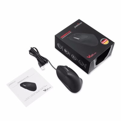 6. Perixx PERIMICE-515 II Büromaus, Rechtshänder, USB Typ-A, optisch, 1600 DPI