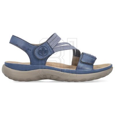 19. Bequeme Rieker W RKR587 blaue Sandalen