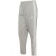 2. adidas Essentials Herrenhose mit 3 Streifen, Single-Jersey-Schnitt, schmal zulaufendem Bein und offenem Saum, Grau, KY4215