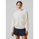 7. CASALL Bequemer Pullover mit durchgehendem Reißverschluss weiß