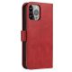 5. Magnet Case mit Klappe für Samsung Galaxy S25+ – rot
