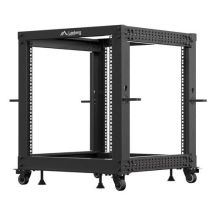 Lanberg OR01-6112-B Rack 12U Standfuß Schwarz