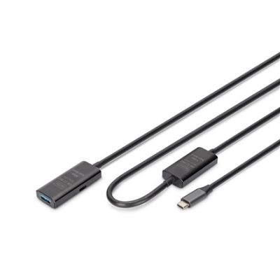 5. Digitus Aktives USB 3.2 Gen1 5G Verlängerungskabel, USB-C auf USB-A, 10 m