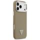 4. Guess MagSafe-Hülle mit genarbtem Dreieckslogo für iPhone 17 Pro Max – braun