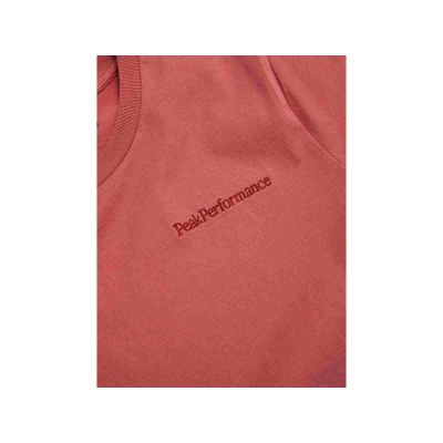 4. Peak Performance W Original Small Logo Tee Rosa T-Shirt