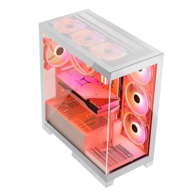 32. MODECOM VOLCNO SPACE APEX ARGB MIDI WEISSES GEHÄUSE