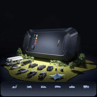 10. Starthilfegerät Baseus PrimeTrip VJ1 12000mAh - schwarz