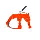 3. Ruffwear Web Master Harness – Leuchtorange, Größe: M