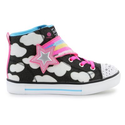 11. Skechers Twinkle Toes Schuhe: Twinkle Sparks - Shooting Star Jr 314775L-BKMT