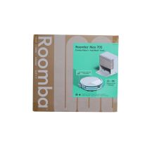 iROBOT ROOMBA® MAX 705 COMBO Saug- und Wischroboter + AUTOWASH-Dockingstation Weiß