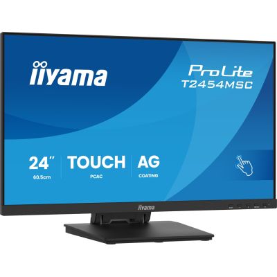 3. iiyama ProLite 24" IPS-Touchscreen-Monitor mit InCell PCAP-Technologie (10 Punkte), Antireflexbeschichtung und flexiblem Standfuß
