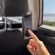 9. Wozinsky Verstellbarer Kopfstützenhalter für Tablet oder Telefon, Schwarz (WTHBK3)