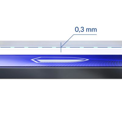 3. 3mk FlexibleGlass v2.0 Hybridglas für Apple iPhone 15 Pro Max