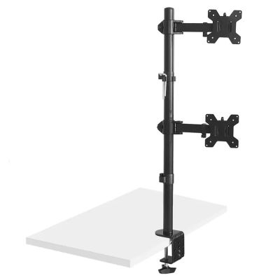 5. MACLEAN Monitorhalterung, max. VESA 100 x 100, 13–27", 9 kg, Doppelhalterung MC-967