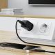 10. Acefast A118 30W GaN USB-C Wandladegerät mit USB-C-Kabel (1,2 m) – Schwarz