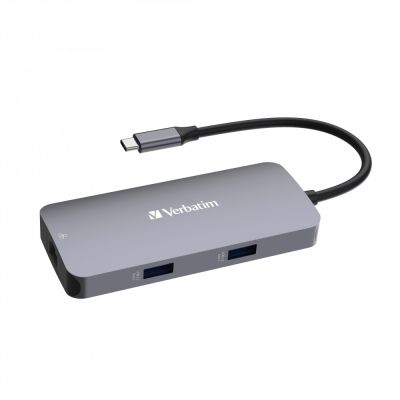 4. Verbatim CMH-05 USB Typ-C 5000 Mbit/s Silber