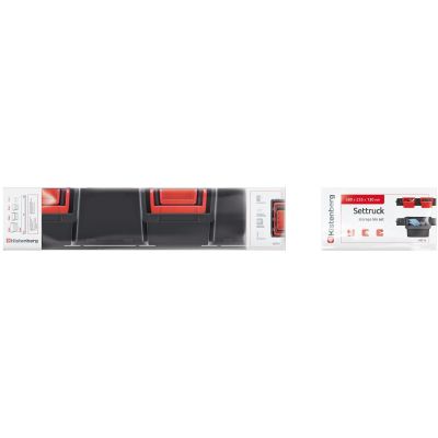 31. KISTENBERG Werkstatt-Container-Set, 16-teilig