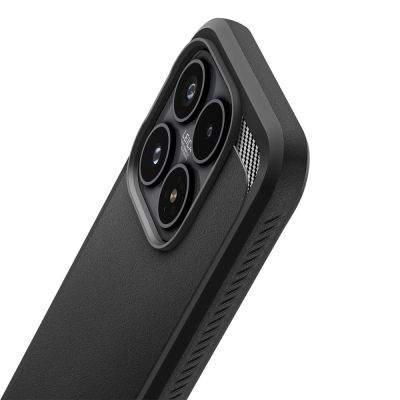 7. Spigen Rugged Armor Hülle für Xiaomi 17 - Schwarz