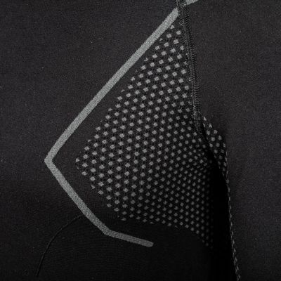 26. Alpinus Active Base Layer Thermoaktives T-Shirt Schwarz und Grau M GT43189