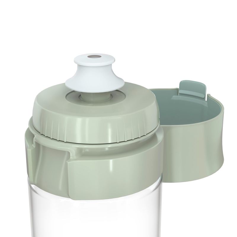 3. Brita Vital Filterflasche, pastellgrün, 2 Scheiben