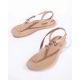 4. Ipanema Sandal Rio Damen Flip-Flop Sandalen, modisch und bequem, Beige