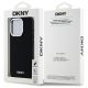 8. DKNY Plain Logo MagSafe Hülle für iPhone 15 Pro Max – Schwarz