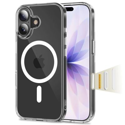 Tech-Protect Flexair Hybrid CC MagSafe Hülle für iPhone 17 - Transparent