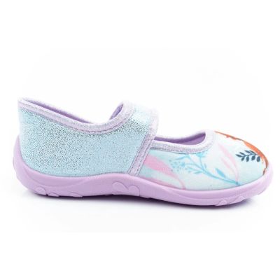13. Leomil Frozen Kinderschuhe Ballerina Hausschuhe Hausschuhe mit Klettverschluss