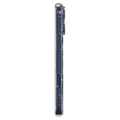 5. Spigen Thin Fit MagSafe Hülle für iPhone 17 Pro Max – Transparentes Marineblau