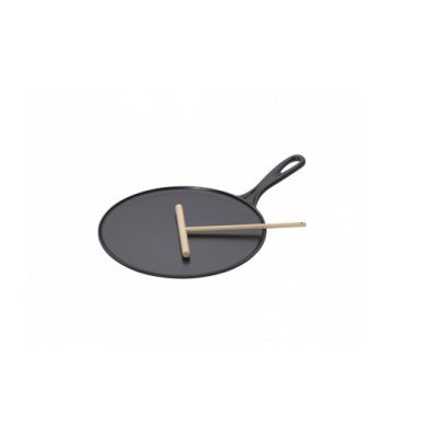 Le Creuset Crêpespfanne, 27 cm, schwarz