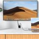 4. Acefast 2in1 Ladegerät GaN 65W USB Type C / USB, Adapter HDMI Adapter 4K 60Hz (Set mit Kabel) schwarz (A17 schwarz)