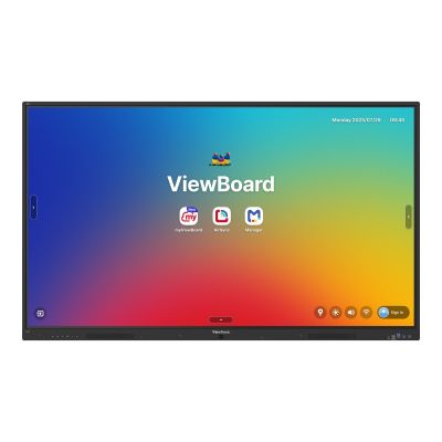 2. Viewsonic IFP 65 Zoll 4K Android 16 EDLA 64 Interaktives Whiteboard 165,1 cm (65 Zoll) 3840 x 2160 px Touchscreen