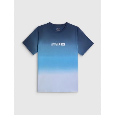 5. Herren-T-Shirt mit Aufdruck, regulär, Größe 4F 4FRSS26TTSHM3995-31S