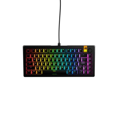 2. Glorious PC Gaming Race GMMK 3 HE Vorgefertigte USB-Tastatur QWERTY US-Englisch Schwarz