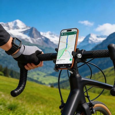 8. Tech-Protect V5 Lenkerhalterung – Schwarz
