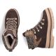 13. Wasserdichte Damen-Traperschuhe mit Plateau in Braun Rieker Y6210-25