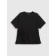 5. Damen-T-Shirt, locker geschnitten, einfarbig, Größe 4F 4FRAW25TTSHF3624-20S