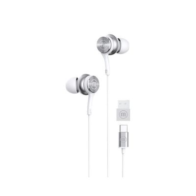 MAXELL XC1 Kabelgebundene Kopfhörer mit USB-C-Anschluss, weiß