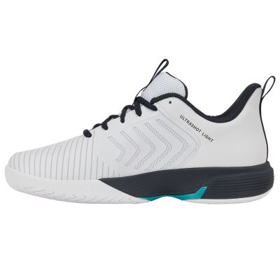 5. K-Swiss ULTRASHOT LIGHT WHITE/CARBON/BALTIC-M (04767-148-M)
