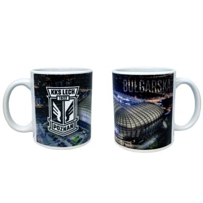 3. KKS Lech Stadion bei Nacht Tasse G00776
