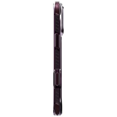 4. Uniq Combat Magclick Ladehülle für iPhone 18 Pro Max / 17 Pro Max – bordeauxrot