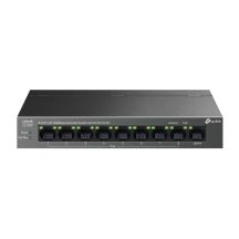 TP-Link LiteWave LS109P Netzwerkkarte, unmanaged Fast Ethernet (10/100) mit PoE-Unterstützung, Schwarz