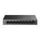 TP-Link LiteWave LS109P Netzwerkkarte, unmanaged Fast Ethernet (10/100) mit PoE-Unterstützung, Schwarz