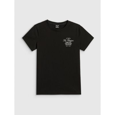 Damen-T-Shirt mit Aufdruck, regulär, Größe 4F 4FRSS26TTSHF4537-20S