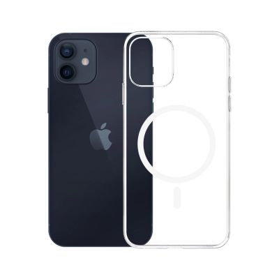 8. 3mk Clear MagCase Hülle für Apple iPhone 12/12 Pro – transparent