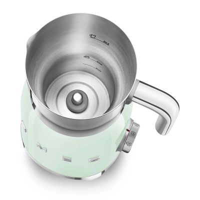 6. Smeg MFF11PGEU Milchaufschäumer/Wärmer, automatischer Milchaufschäumer/Wärmer, Grün