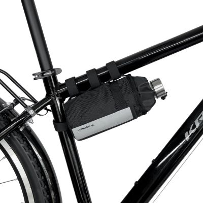 3. Wozinsky Thermo-Flaschentasche für Fahrrad oder Roller, 1 l, Schwarz (WBB29BK)