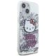 4. Hello Kitty IML Kitty On Bricks Graffiti Hülle für iPhone 15 – weiß