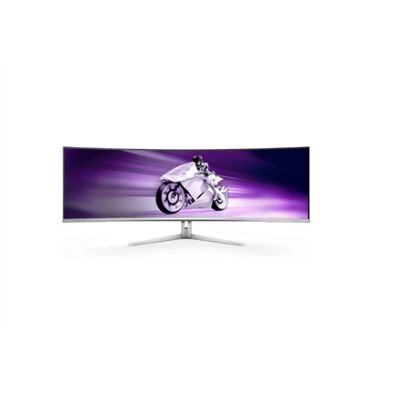 27. Philips Evnia 8000 49M2C8900/00 Computermonitor 124,2 cm (48,9 Zoll) 5120 x 1440 Pixel Dual QHD QDOLED Weiß