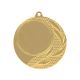 Goldene Medaille mit Platz für ein 25-mm-Emblem – Stahlmedaille